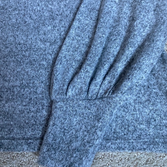 Mango Basics long sleeve sweater puff gray XS - Picture 13 of 15